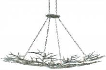 Currey 9000-0367 - Rainforest Large Silver Chandelier