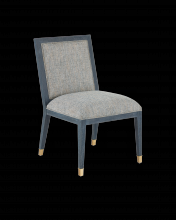 Currey 7000-0872 - Santos Vintage Navy Side Chair