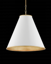 Currey 9000-0537 - Pierrepont Large White Pendant